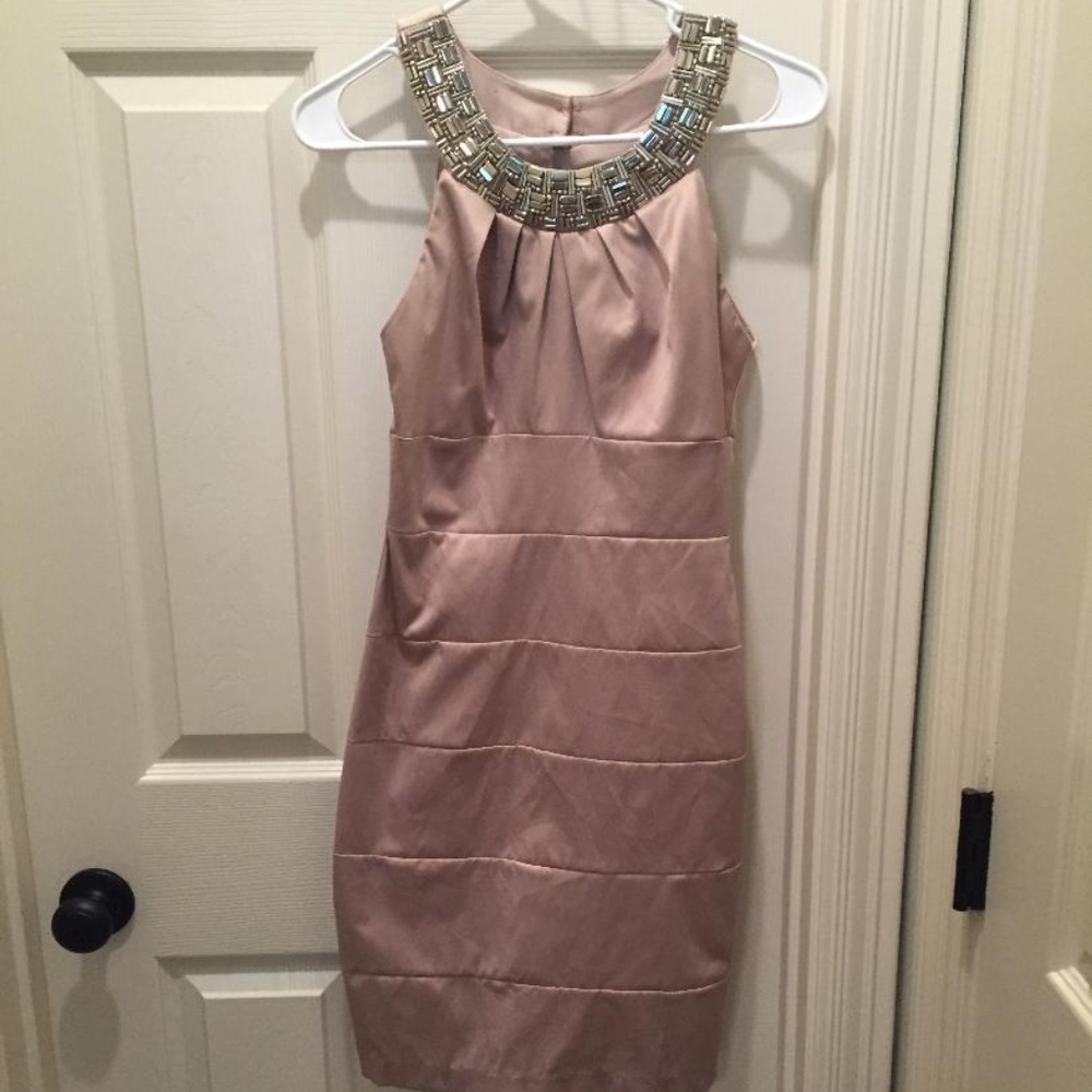 Beige dress